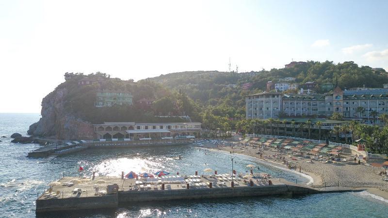 Larissa Hill Beach Hotel Конаклы Экстерьер фото